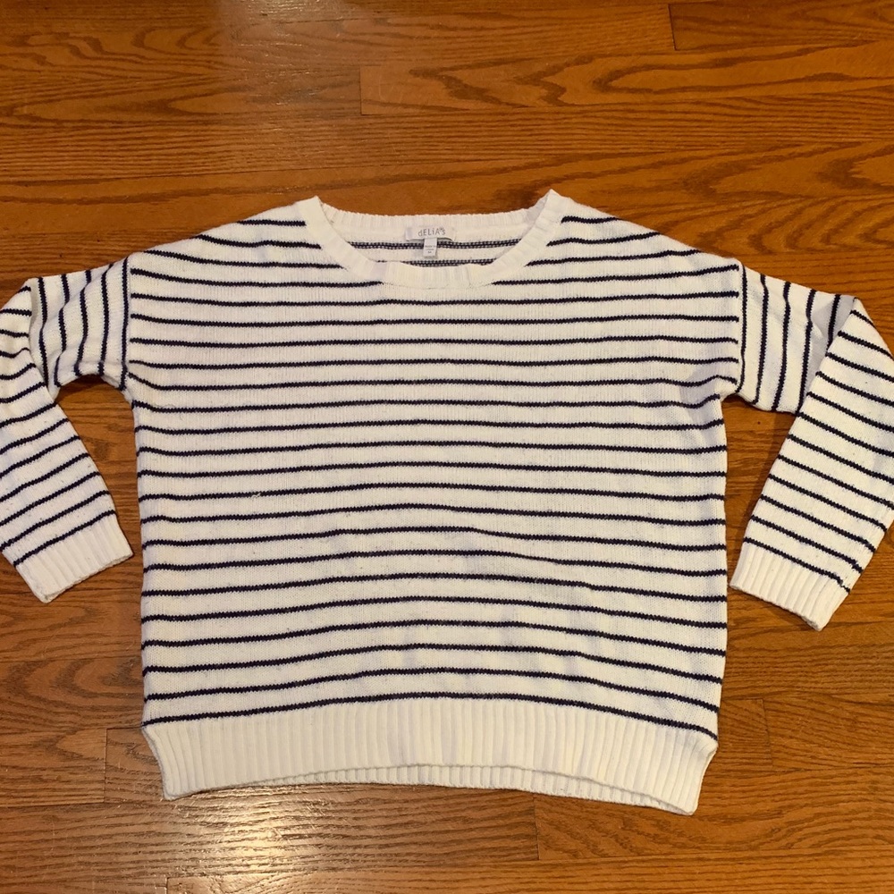 Delia’s Striped Sweater
